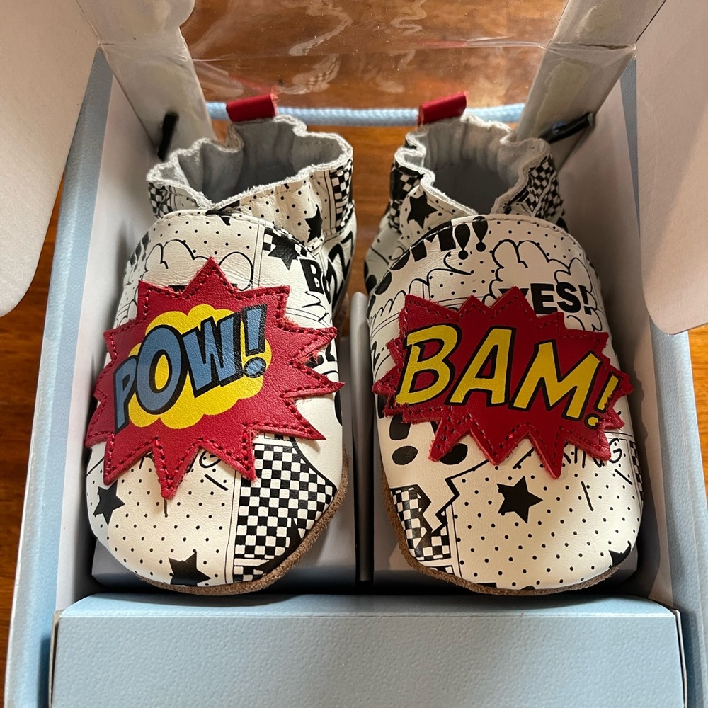Robeez soft sole shoes 6-12 month